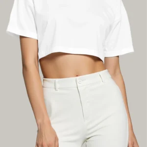 Franela Oversized Croptop 100% Algodón