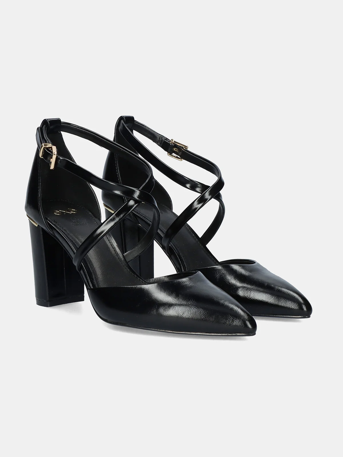 LESLIE-228 PU BLACK - Imagen 5