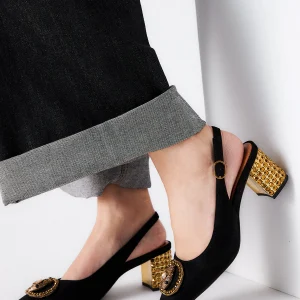 NADINE-310 FABRIC BLACK GOLD