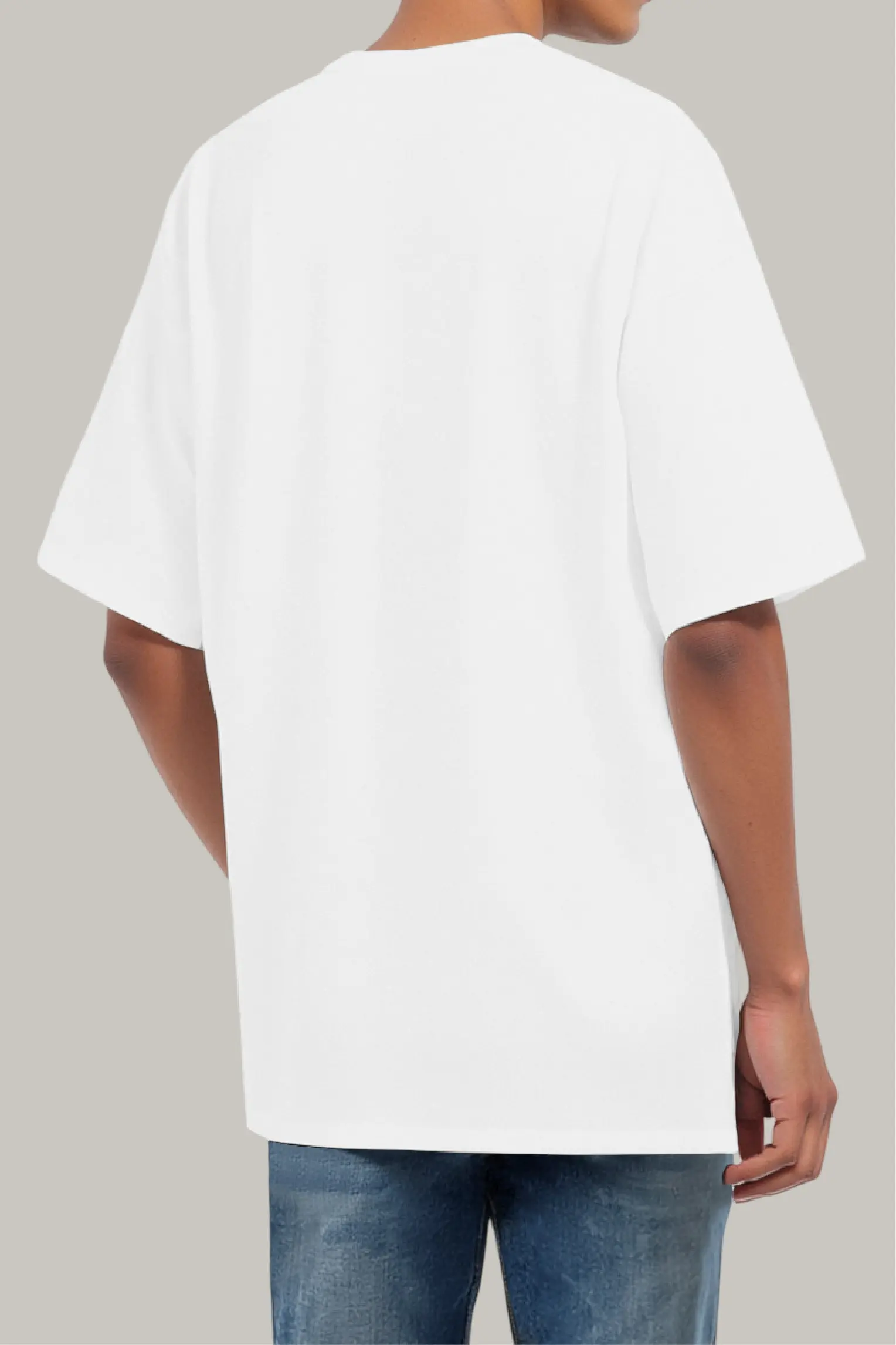 Oversized Personalizable Unisex (Ambas Caras) Cuadrado-Cuadrado - Imagen 4