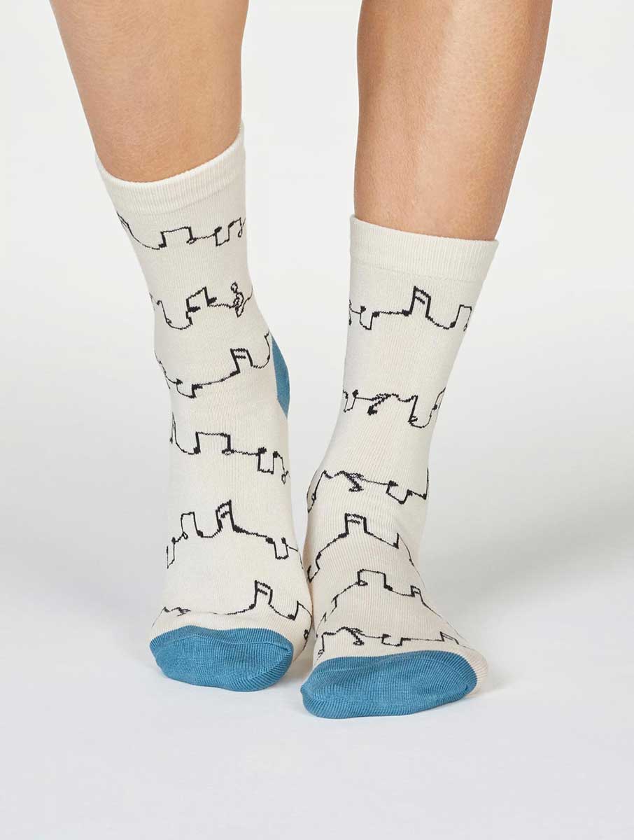 Calcetines mujer ecológicos de música. Pack de 2 - Imagen 5