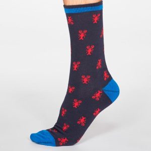 Calcetines de langostas de algodón orgánico