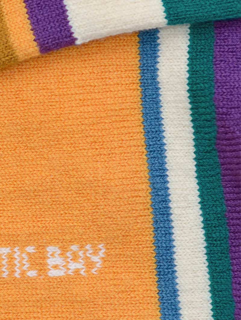 Calcetines tobilleros multicolor de algodón orgánico - Imagen 3