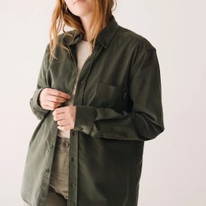 Camisa micropana algodón orgánico mujer