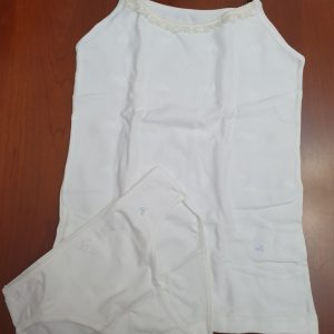 CONJUNTO CAMISETA Y BRAGUITA NIÑA 1501/503/004